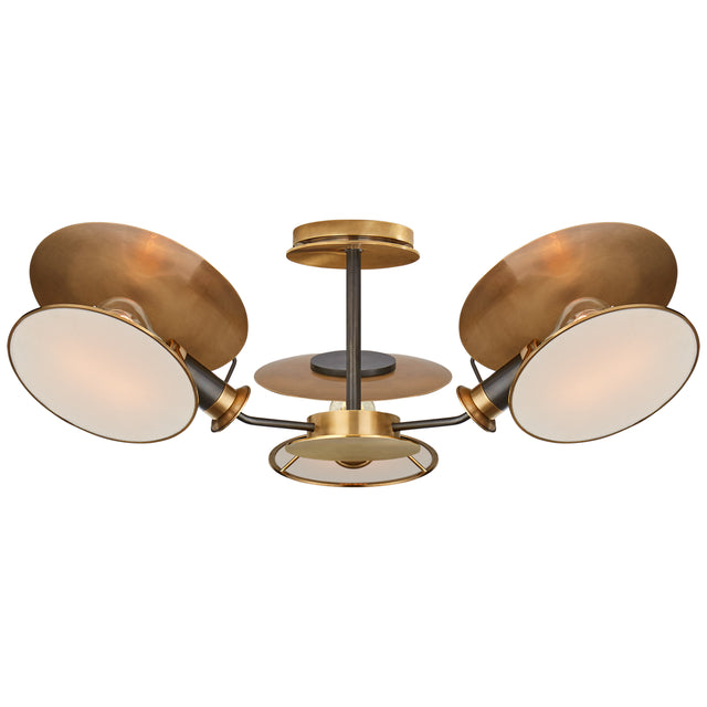 Osiris Outdoor (Damp) Semi-Flush Mount Ceiling Light by Visual Comfort Signature