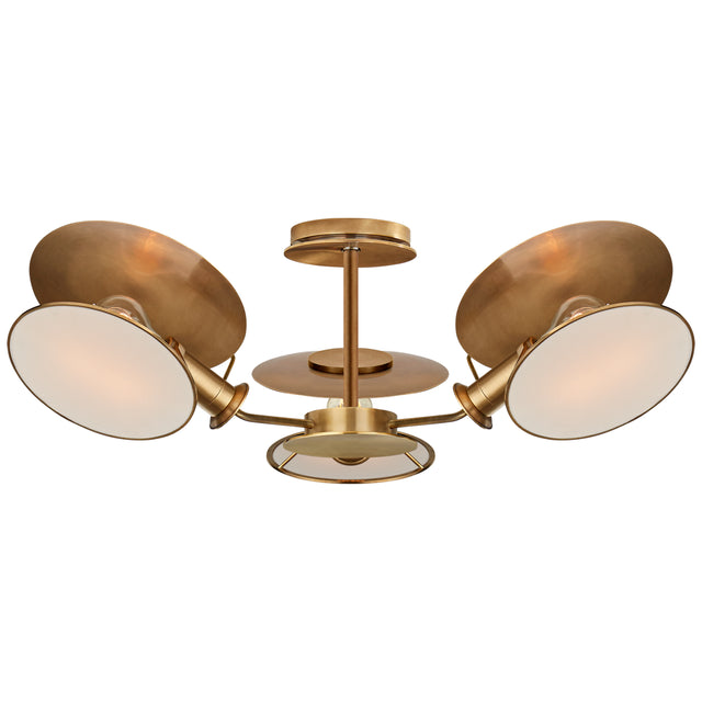 Osiris Outdoor (Damp) Semi-Flush Mount Ceiling Light by Visual Comfort Signature
