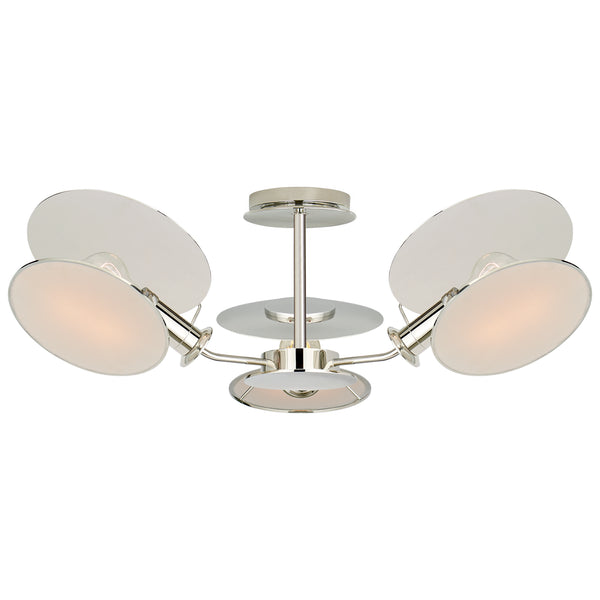 Osiris Outdoor (Damp) Semi-Flush Mount Ceiling Light by Visual Comfort Signature