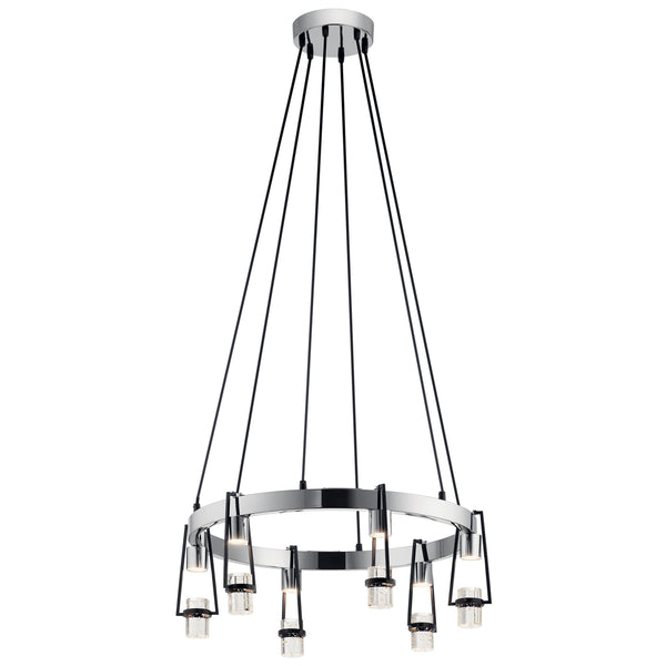 Kichler - 84126 - LED Chandelier - Ayse - Matte Black from Lighting & Bulbs Unlimited in Charlotte, NC