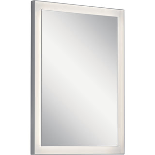 Buy matte-silver-with-mirror-glass Ryame Outdoor (Damp) Mirror by Kichler