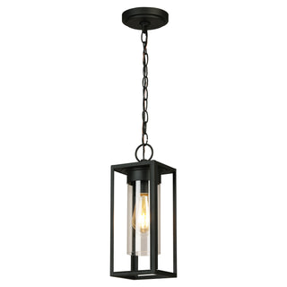 Buy matte-black Walker Hill Outdoor (Wet) Pendant by Eglo USA