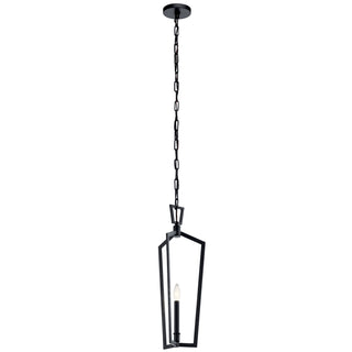 Buy black-and-black-shade Abbotswell Pendant by Kichler