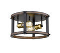 Kirkland Outdoor (Damp) Flush Mount Ceiling Light by Z-Lite