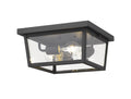 Beacon Outdoor (Damp) Flush Mount Ceiling Light by Z-Lite