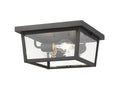 Beacon Outdoor (Damp) Flush Mount Ceiling Light by Z-Lite