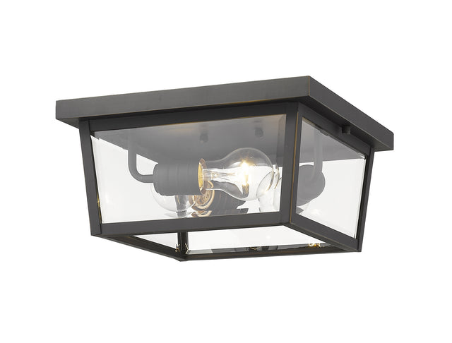 Beacon Outdoor (Damp) Flush Mount Light by Z-Lite