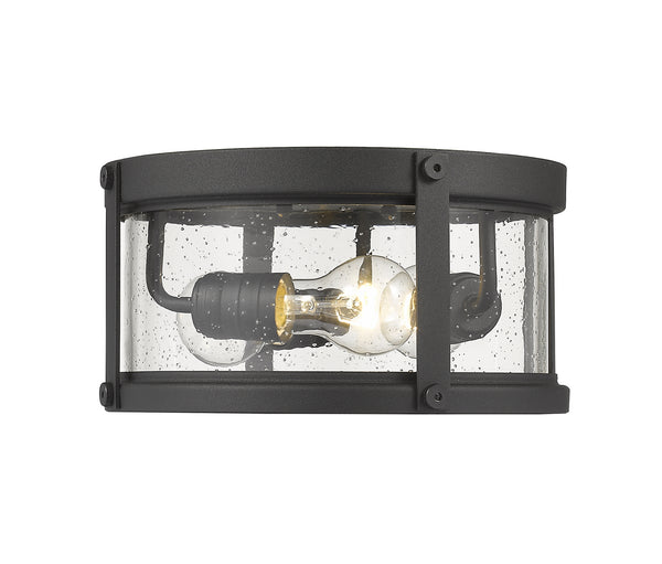 Roundhouse Outdoor (Damp) Flush Mount Ceiling Light by Z-Lite