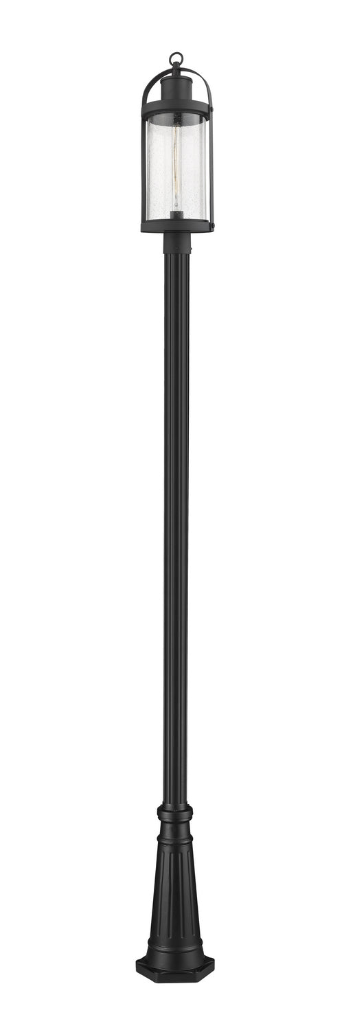 Roundhouse Outdoor (Wet) Post Lantern by Z-Lite