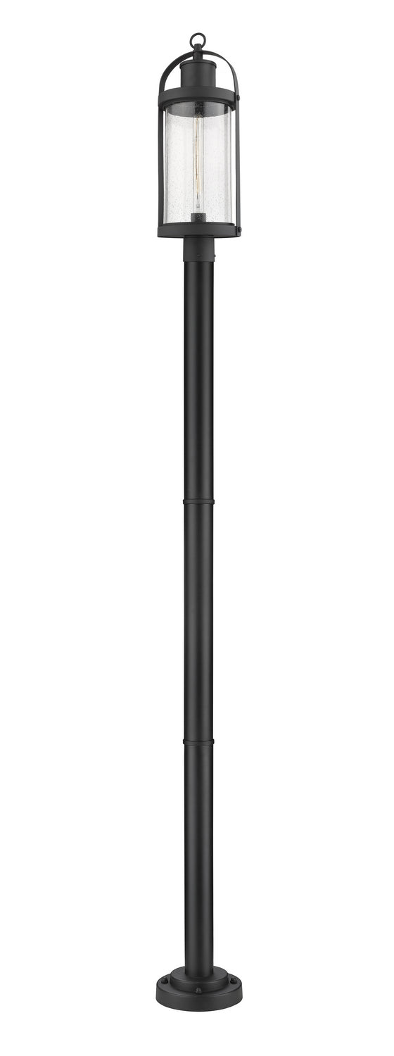 Roundhouse Outdoor (Wet) Post Lantern by Z-Lite