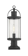 Roundhouse Outdoor (Wet) Post Lantern by Z-Lite