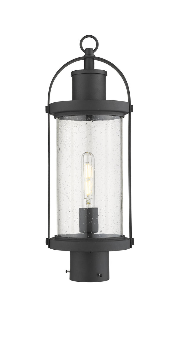 Roundhouse Outdoor (Wet) Post Lantern by Z-Lite