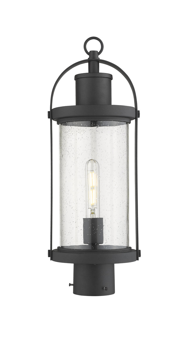 Roundhouse Outdoor (Wet) Post Lantern by Z-Lite