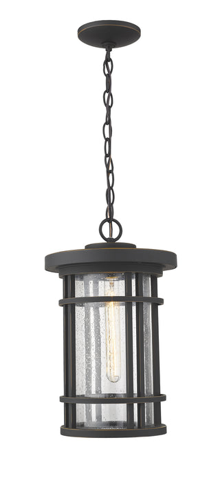 Buy oil-rubbed-bronze Jordan Outdoor (Damp) Hanging Lanterns by Z-Lite