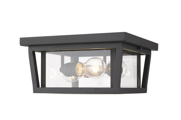 Seoul Outdoor (Wet) Flush Mount Ceiling Light by Z-Lite