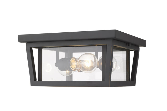 Seoul Outdoor (Wet) Flush Mount Light by Z-Lite