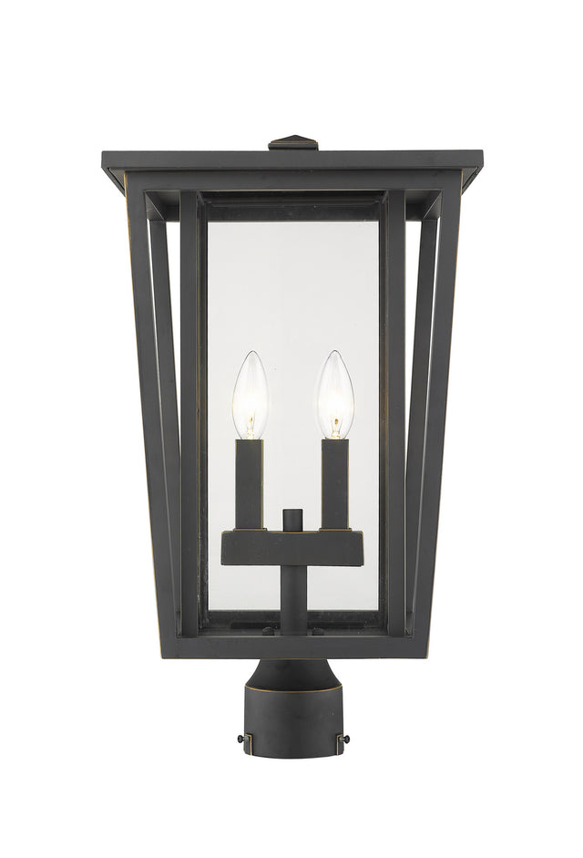 Seoul Outdoor (Wet) Post Lantern by Z-Lite