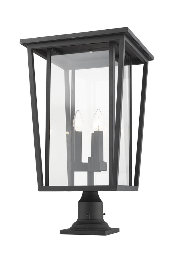 Seoul Outdoor (Wet) Pier Mounted Fixture by Z-Lite