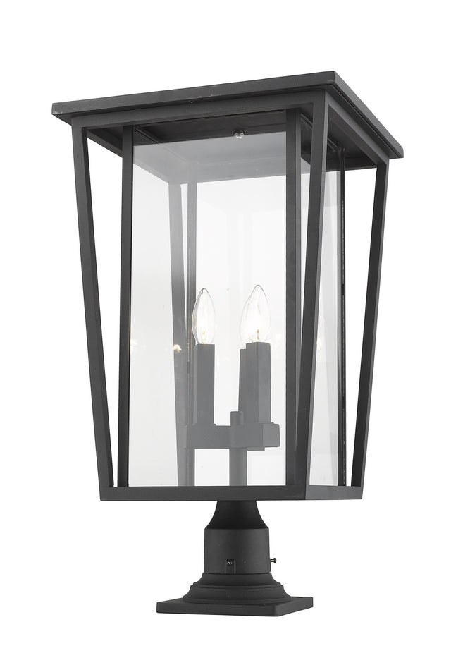 Seoul Outdoor (Wet) Pier Mounted Fixture by Z-Lite