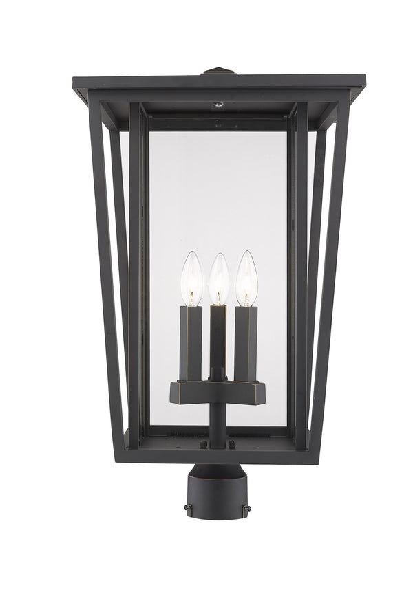 Seoul Outdoor (Wet) Post Lantern by Z-Lite