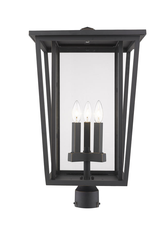 Seoul Outdoor (Wet) Post Lantern by Z-Lite