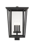 Seoul Outdoor (Wet) Post Lantern by Z-Lite