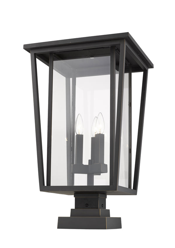 Seoul Outdoor (Wet) Post Lantern by Z-Lite