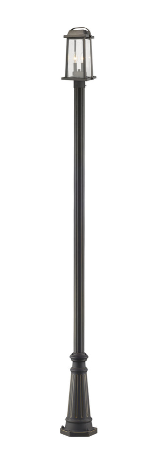 Buy oil-rubbed-bronze Millworks Outdoor (Wet) Post Lantern by Z-Lite