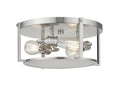 Halcyon Outdoor (Damp) Flush Mount Ceiling Light by Z-Lite