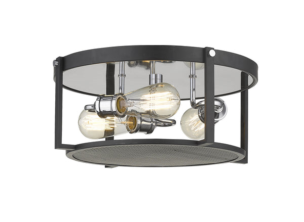 Halcyon Outdoor (Damp) Flush Mount Ceiling Light by Z-Lite