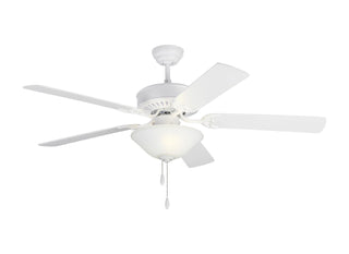 Buy matte-white-finish-with-matte-white-blades 5-Blades Haven Visual Comfort Fan by Visual Comfort Fan