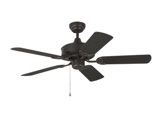 Buy bronze-and-bronze-5hvo44bz 5-Blade Haven Outdoor Ceiling Fan by Visual Comfort Fan