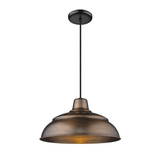 Buy natural-copper R Series Outdoor (Damp) Pendant by Millennium