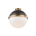 Latham Outdoor (Damp) Flush Mount Light by Hudson Valley