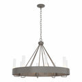 Banded Chandelier by Hubbardton Forge