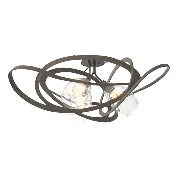 Nest Semi Flush Mount Light by Hubbardton Forge