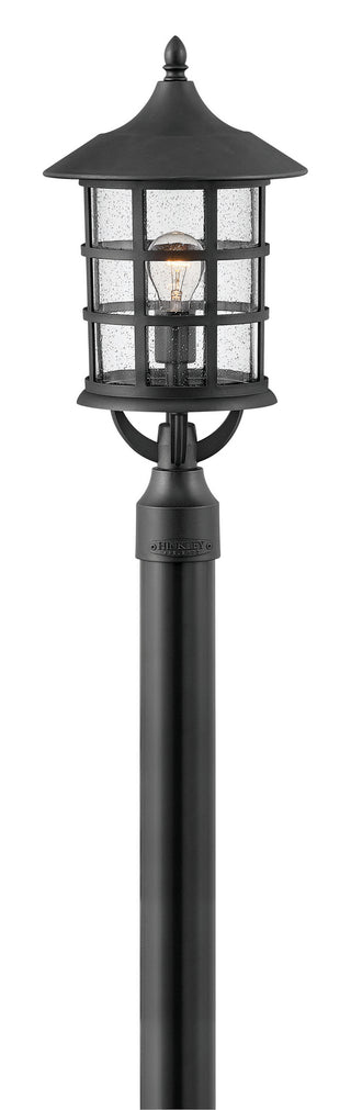Buy textured-black-with-clear-seedy-glass-and-clear-shade Freeport Elements Outdoor (Wet) Lantern by Hinkley