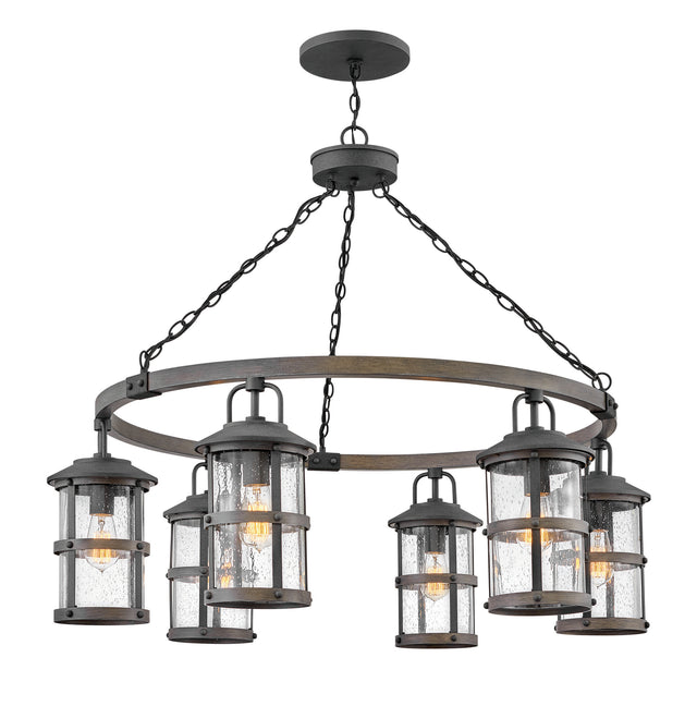Lakehouse Outdoor (Wet) Chandelier by Hinkley