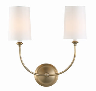 Buy vibrant-gold Sylvan Outdoor (Damp) Sconce by Crystorama