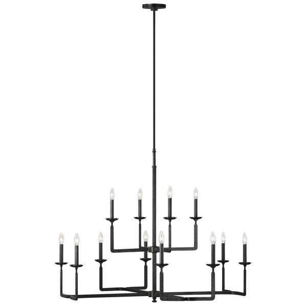 Ansley Outdoor (Damp) Chandelier by Generation Lighting