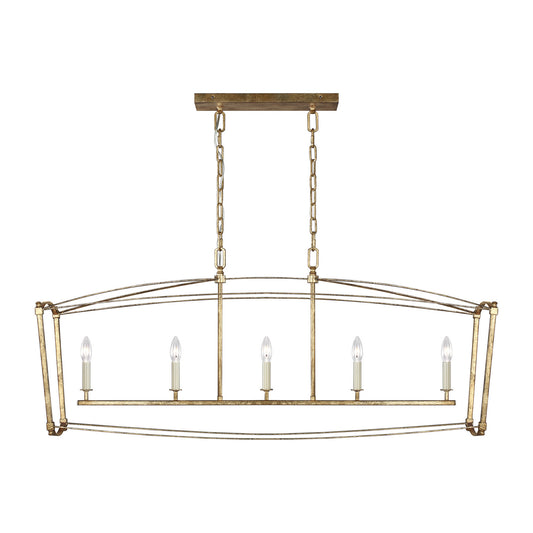 Thayer Outdoor (Damp) Chandelier by Visual Comfort Studio