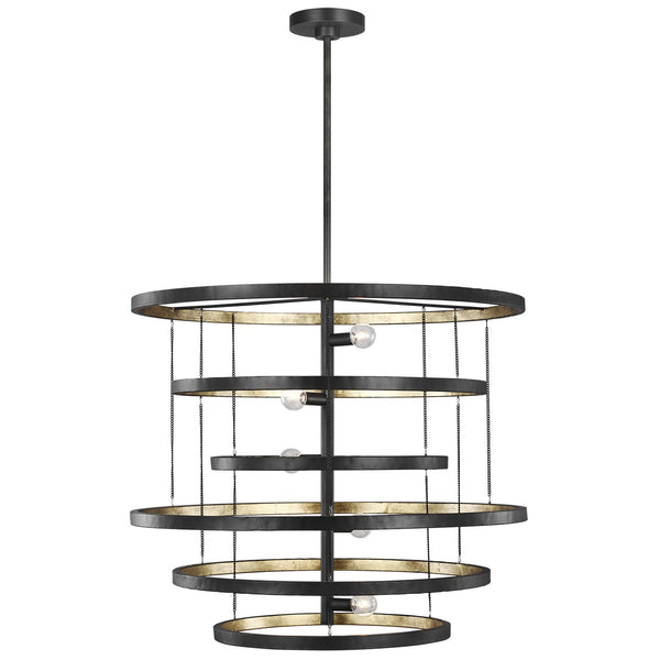 Celeste Outdoor (Damp) Chandelier by Generation Lighting