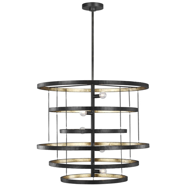 Celeste Outdoor (Damp) Chandelier by Generation Lighting
