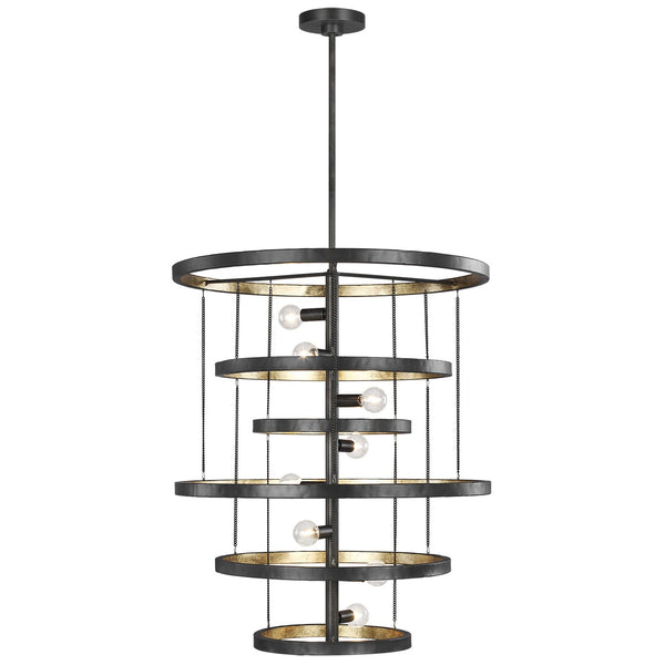 Celeste Outdoor (Damp) Chandelier by Generation Lighting