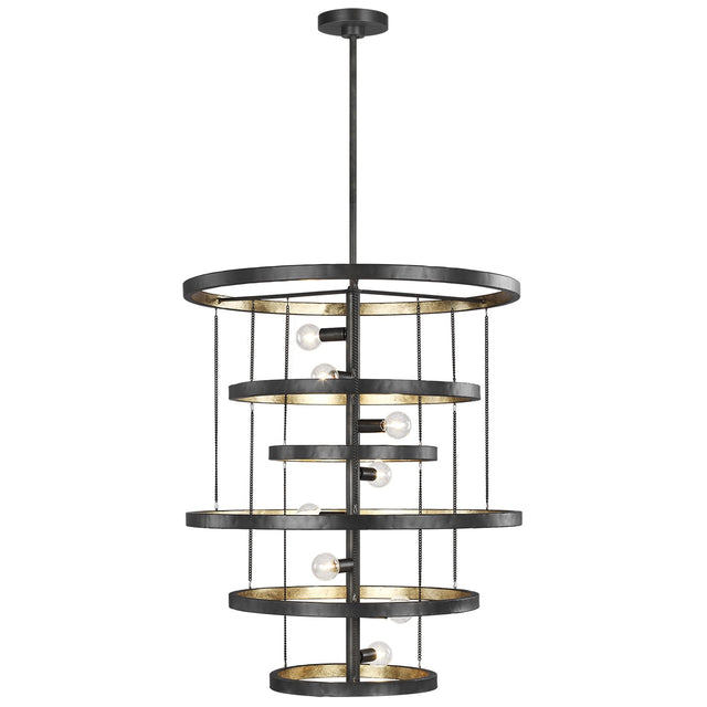 Celeste Outdoor (Damp) Chandelier by Generation Lighting