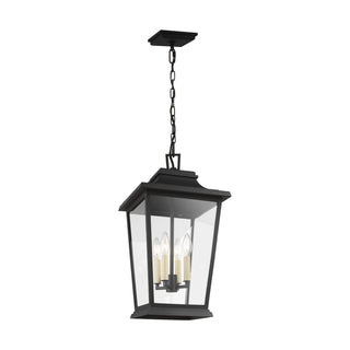 Buy textured-black-with-clear-glass Warren Outdoor (Damp) Lantern by Visual Comfort Studio