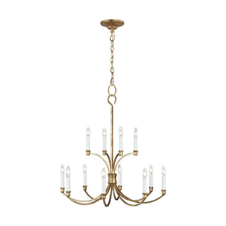 Westerly Outdoor (Damp) Chandelier by Visual Comfort Studio