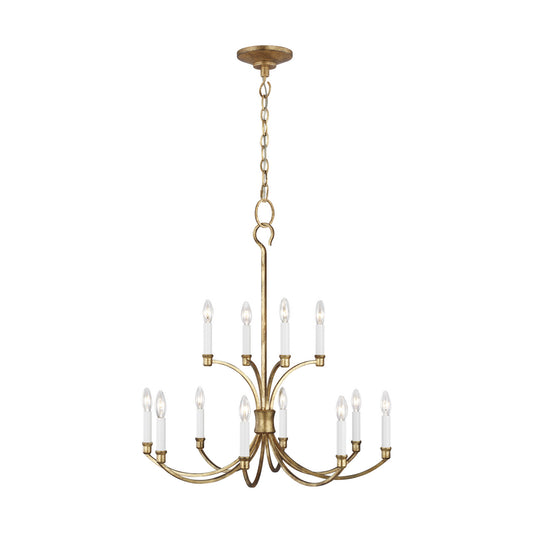 Westerly Outdoor (Damp) Chandelier by Visual Comfort Studio