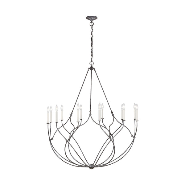Richmond Outdoor (Damp) Chandelier by Visual Comfort Studio