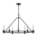 Keystone Outdoor (Damp) Chandelier by Visual Comfort Studio